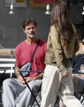 Amsterdam 29 mei 2026
Arie Boomsma en zijn vrouw Romy Boomsma samen op terras bij de coffee company in Amsterdam zuid