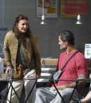 Amsterdam 29 mei 2026
Arie Boomsma en zijn vrouw Romy Boomsma samen op terras bij de coffee company in Amsterdam zuid