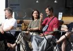 Amsterdam 29 mei 2026
Arie Boomsma en zijn vrouw Romy Boomsma samen op terras bij de coffee company in Amsterdam zuid