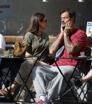 Amsterdam 29 mei 2026
Arie Boomsma en zijn vrouw Romy Boomsma samen op terras bij de coffee company in Amsterdam zuid
