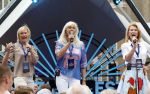 Zwolle 8 juli 2026
Muziekfeest op het Plein.  Babe met oa Marga Bult en Margot v d Ven 