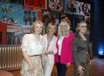 Hilversum 15 mei 2026
Marga Bult Rita v Rooij Margot v d Ven en Gemma v Eck van damesgroep Babe bij omroep Max op het mediapark .
