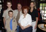 Laren 13 mei 2026
Imca Marina viert haar 85e verjaardag bij het bonte Paard in Laren . De zoon van Imca Marina Floris Oud kwam met zijn vrouw en kinderen 
