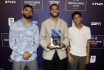 Maarssen 25 mei 2026
Ismael Saibari wordt gekozen tot beste speler van de nederlandse eredivie op het gala van ESPN in de Fabrique . Ismael met  broers en zus