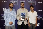 Maarssen 25 mei 2026
Ismael Saibari wordt gekozen tot beste speler van de nederlandse eredivie op het gala van ESPN in de Fabrique . Ismael met  broers en zus