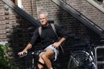 Amsterdam 28 juli 2026
Jaap Jongbloed op de fiets in Amsterdam zuid