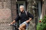Amsterdam 28 juli 2026
Jaap Jongbloed op de fiets in Amsterdam zuid