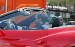 Amsterdam 7 juli 2026
Jeroen Spitzenberger met ferrari cabrio tijdens netflix serie Haantjes .