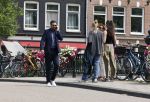 Amsterdam 7 juli 2026
Jeroen Spitzenberger met ferrari cabrio tijdens netflix serie Haantjes .