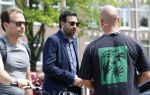 Amsterdam 7 juli 2026
Jeroen Spitzenberger met ferrari cabrio tijdens netflix serie Haantjes .