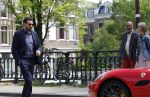 Amsterdam 7 juli 2026
Jeroen Spitzenberger met ferrari cabrio tijdens netflix serie Haantjes .