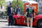 Amsterdam 7 juli 2026
Jeroen Spitzenberger met ferrari cabrio tijdens netflix serie Haantjes .