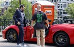 Amsterdam 7 juli 2026
Jeroen Spitzenberger met ferrari cabrio tijdens netflix serie Haantjes .
