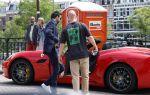 Amsterdam 7 juli 2026
Jeroen Spitzenberger met ferrari cabrio tijdens netflix serie Haantjes .