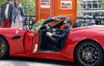 Amsterdam 7 juli 2026
Jeroen Spitzenberger met ferrari cabrio tijdens netflix serie Haantjes .