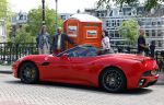 Amsterdam 7 juli 2026
Jeroen Spitzenberger met ferrari cabrio tijdens netflix serie Haantjes .