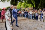 ROERMOND 19 mei 2026 Koning Willem Alexander en Koningin Maxima brengen een streekbezoek aan de gemeenten Maasgouw, Echt-Susteren, Roerdalen en Roermond. Tijdens het streekbezoek bezoekt het paar de schutterij in Wessem, Abdij Lilbosch in Echt, het smalste stukje Nederland in Illikhoven en Roermond, 19 Mei 2026. 