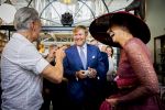 ROERMOND 19 mei 2026 Koning Willem Alexander en Koningin Maxima brengen een streekbezoek aan de gemeenten Maasgouw, Echt-Susteren, Roerdalen en Roermond. Tijdens het streekbezoek bezoekt het paar de schutterij in Wessem, Abdij Lilbosch in Echt, het smalste stukje Nederland in Illikhoven en Roermond, 19 Mei 2026. 