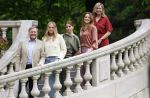 Den Haag 21 mei 2026
Fotouurtje met de koninklijke familie in de Hollandse tuin van Park Clingendael . Aanwezig Koning Willem Alexander Koningin Maxima Prinses Amalia Prinses Alexia en Prinses Ariane . 