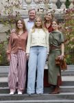 Den Haag 21 mei 2026
Fotouurtje met de koninklijke familie in de Hollandse tuin van Park Clingendael . Aanwezig Koning Willem Alexander Koningin Maxima Prinses Amalia Prinses Alexia en Prinses Ariane . 