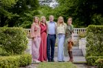 Den Haag 21 mei 2026
Fotouurtje met de koninklijke familie in de Hollandse tuin van Park Clingendael . Aanwezig Koning Willem Alexander Koningin Maxima Prinses Amalia Prinses Alexia en Prinses Ariane . 