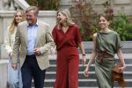 Den Haag 21 mei 2026
Fotouurtje met de koninklijke familie in de Hollandse tuin van Park Clingendael . Aanwezig Koning Willem Alexander Koningin Maxima Prinses Amalia Prinses Alexia en Prinses Ariane . 