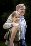 Den Haag 21 mei 2026
Fotouurtje met de koninklijke familie in de Hollandse tuin van Park Clingendael . Aanwezig Koning Willem Alexander Koningin Maxima Prinses Amalia Prinses Alexia en Prinses Ariane . 