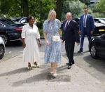 Amsterdam 9 juli 2027
Koningin Maxima op bezoek in de Bijlmer . Ze gaat ook met de fiets naar de andere locatie.