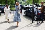 Amsterdam 9 juli 2027
Koningin Maxima op bezoek in de Bijlmer . Ze gaat ook met de fiets naar de andere locatie.