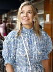Amsterdam 9 juli 2027
Koningin Maxima op bezoek in de Bijlmer . Ze gaat ook met de fiets naar de andere locatie.