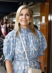 Amsterdam 9 juli 2027
Koningin Maxima op bezoek in de Bijlmer . Ze gaat ook met de fiets naar de andere locatie.