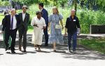 Amsterdam 9 juli 2027
Koningin Maxima op bezoek in de Bijlmer . Ze gaat ook met de fiets naar de andere locatie.
