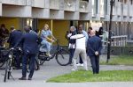Amsterdam 9 juli 2027
Koningin Maxima op bezoek in de Bijlmer . Ze gaat ook met de fiets naar de andere locatie.