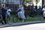 Amsterdam 9 juli 2027
Koningin Maxima op bezoek in de Bijlmer . Ze gaat ook met de fiets naar de andere locatie.