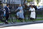 Amsterdam 9 juli 2027
Koningin Maxima op bezoek in de Bijlmer . Ze gaat ook met de fiets naar de andere locatie.