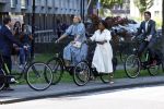Amsterdam 9 juli 2027
Koningin Maxima op bezoek in de Bijlmer . Ze gaat ook met de fiets naar de andere locatie.