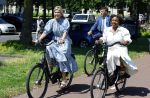 Amsterdam 9 juli 2027
Koningin Maxima op bezoek in de Bijlmer . Ze gaat ook met de fiets naar de andere locatie.
