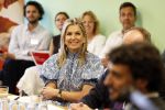 Amsterdam 9 juli 2027
Koningin Maxima op bezoek in de Bijlmer . Ze gaat ook met de fiets naar de andere locatie.