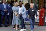Amsterdam 9 juli 2027
Koningin Maxima op bezoek in de Bijlmer . Ze gaat ook met de fiets naar de andere locatie.