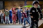 ROERMOND 19 mei 2026 Koning Willem Alexander en Koningin Maxima brengen een streekbezoek aan de gemeenten Maasgouw, Echt-Susteren, Roerdalen en Roermond. Tijdens het streekbezoek bezoekt het paar de schutterij in Wessem, Abdij Lilbosch in Echt, het smalste stukje Nederland in Illikhoven en Roermond, 19 Mei 2026. 