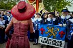 ROERMOND 19 mei 2026 Koning Willem Alexander en Koningin Maxima brengen een streekbezoek aan de gemeenten Maasgouw, Echt-Susteren, Roerdalen en Roermond. Tijdens het streekbezoek bezoekt het paar de schutterij in Wessem, Abdij Lilbosch in Echt, het smalste stukje Nederland in Illikhoven en Roermond, 19 Mei 2026. 