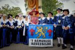 ROERMOND 19 mei 2026 Koning Willem Alexander en Koningin Maxima brengen een streekbezoek aan de gemeenten Maasgouw, Echt-Susteren, Roerdalen en Roermond. Tijdens het streekbezoek bezoekt het paar de schutterij in Wessem, Abdij Lilbosch in Echt, het smalste stukje Nederland in Illikhoven en Roermond, 19 Mei 2026. 