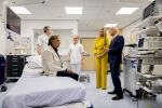 Amsterdam 26 mei 2026
Koningin Maxim a op bezoek in ziekenhuis VU in Amsterdam 