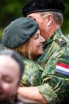 Breda 29 mei 2026
Koningin Maxima krijgt haar baret uitgereikt na afronding van haar training tot reservist, 29 Mei 2026.