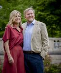 Den Haag 21 mei 2026
Fotouurtje met de koninklijke familie in de Hollandse tuin van Park Clingendael . Aanwezig Koning Willem Alexander Koningin Maxima Prinses Amalia Prinses Alexia en Prinses Ariane . 