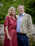 Den Haag 21 mei 2026
Fotouurtje met de koninklijke familie in de Hollandse tuin van Park Clingendael . Aanwezig Koning Willem Alexander Koningin Maxima Prinses Amalia Prinses Alexia en Prinses Ariane . 
