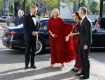 Amsterdam 2 juli 2026
Zijne Majesteit de Koning Willem Alexander en Hare Majesteit Koningin Maxima zijn aanwezig bij het gala van het Nationale Ballet ter ere van het afscheid van directeur Ted Brandsen. OOk burgemeester Femke Halsema en Commisaris v d Koningin Arthur v Dijk zijn aanwezig . Jessica Durlacher 