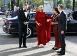 Amsterdam 2 juli 2026
Zijne Majesteit de Koning Willem Alexander en Hare Majesteit Koningin Maxima zijn aanwezig bij het gala van het Nationale Ballet ter ere van het afscheid van directeur Ted Brandsen. OOk burgemeester Femke Halsema en Commisaris v d Koningin Arthur v Dijk zijn aanwezig . Jessica Durlacher 