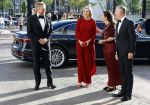 Amsterdam 2 juli 2026
Zijne Majesteit de Koning Willem Alexander en Hare Majesteit Koningin Maxima zijn aanwezig bij het gala van het Nationale Ballet ter ere van het afscheid van directeur Ted Brandsen. OOk burgemeester Femke Halsema en Commisaris v d Koningin Arthur v Dijk zijn aanwezig . Jessica Durlacher 