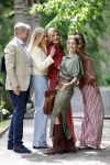 Den Haag 21 mei 2026
Fotouurtje met de koninklijke familie in de Hollandse tuin van Park Clingendael . Aanwezig Koning Willem Alexander Koningin Maxima Prinses Amalia Prinses Alexia en Prinses Ariane . 